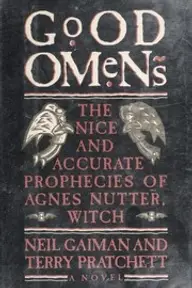 Cover of Good Omens by Neil Gaiman and Terry Pratchett