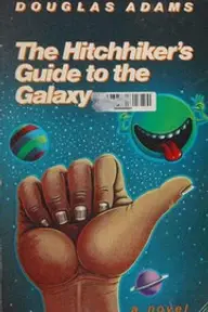 Cover of The Hitchhiker's Guide to the Galaxy by Douglas Adams
