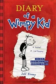 Cover of Diary of a Wimpy Kid by Jeff Kinney