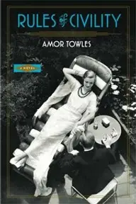 Cover of Rules of Civility by Amor Towles