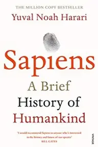 Cover of Sapiens: A Brief History of Humankind by Yuval Noah Harari